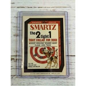 1976 WACKY PACKAGES SERIES 16 SMARTZ